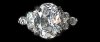 S�lv ring med CZ