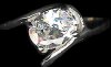 S�lv ring med CZ