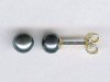 Forgyldt s�lv�restik med Fvperle